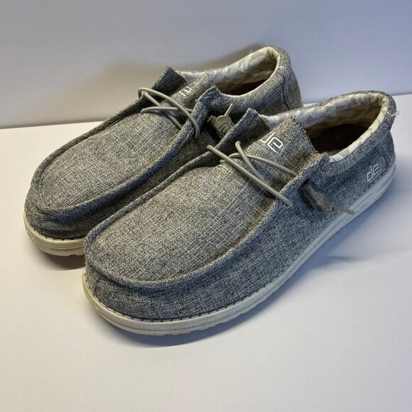 Hey Dudes “Wally/ linen” iron (size 10) - Picture 1 of 8
